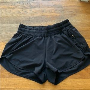 Black Lululemon Shorts.